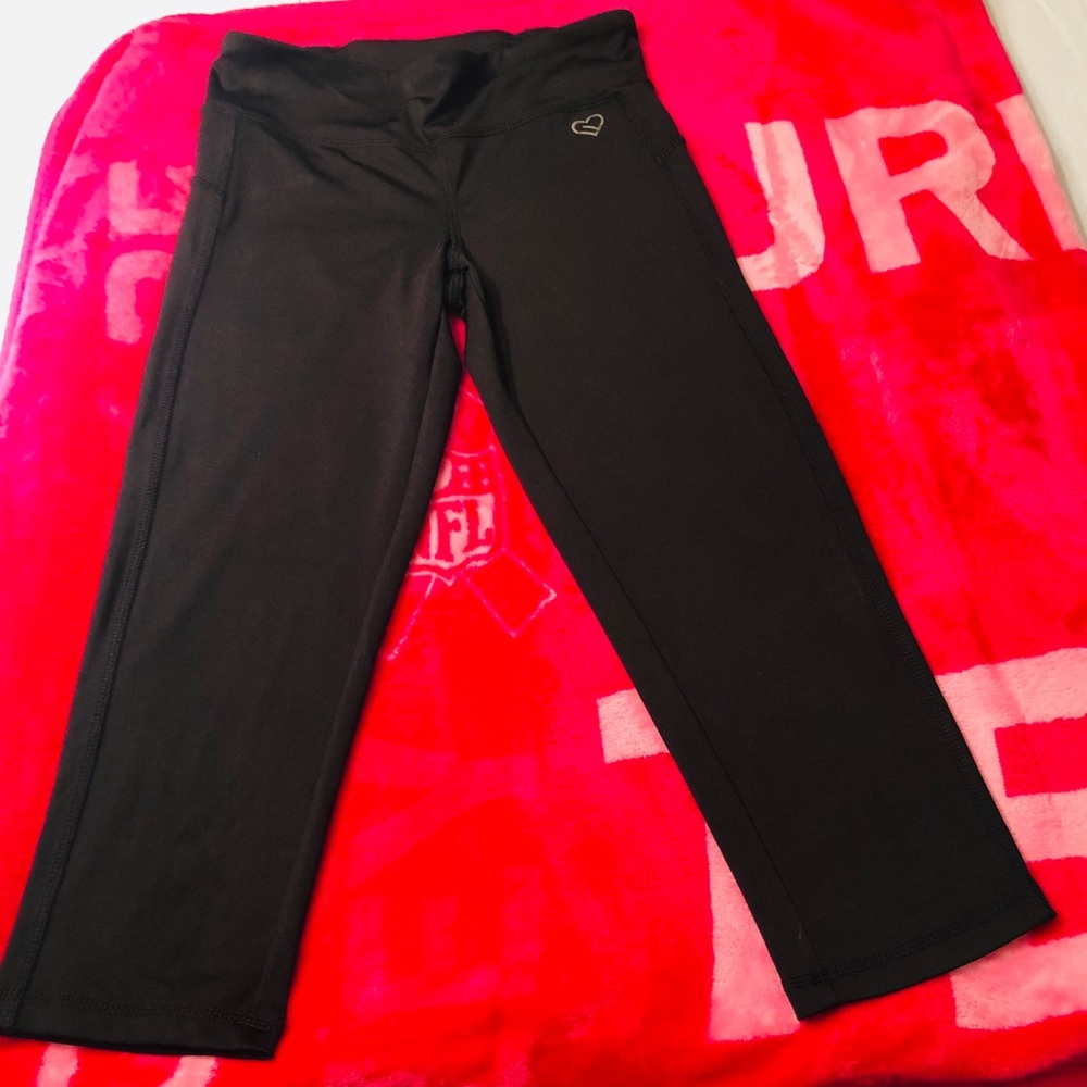 🔥EUC🔥Live Love Dream Crop Leggings w/Zip Pocket